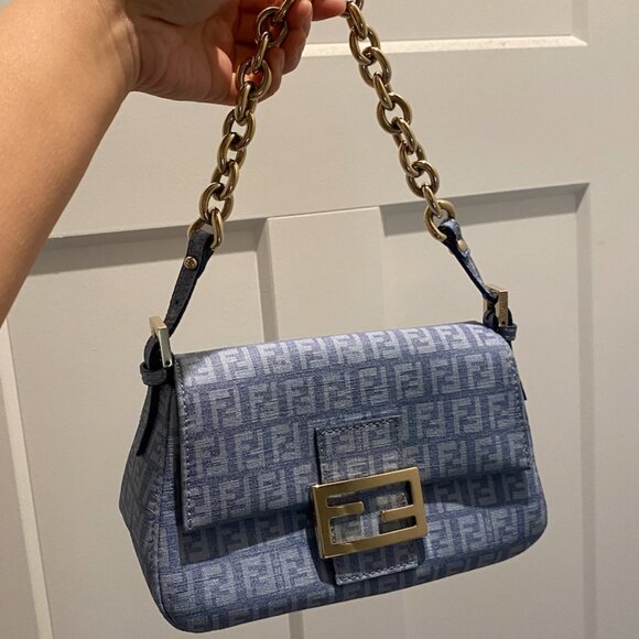 Fendi Handbags - Fendi bag with a medal chain strap